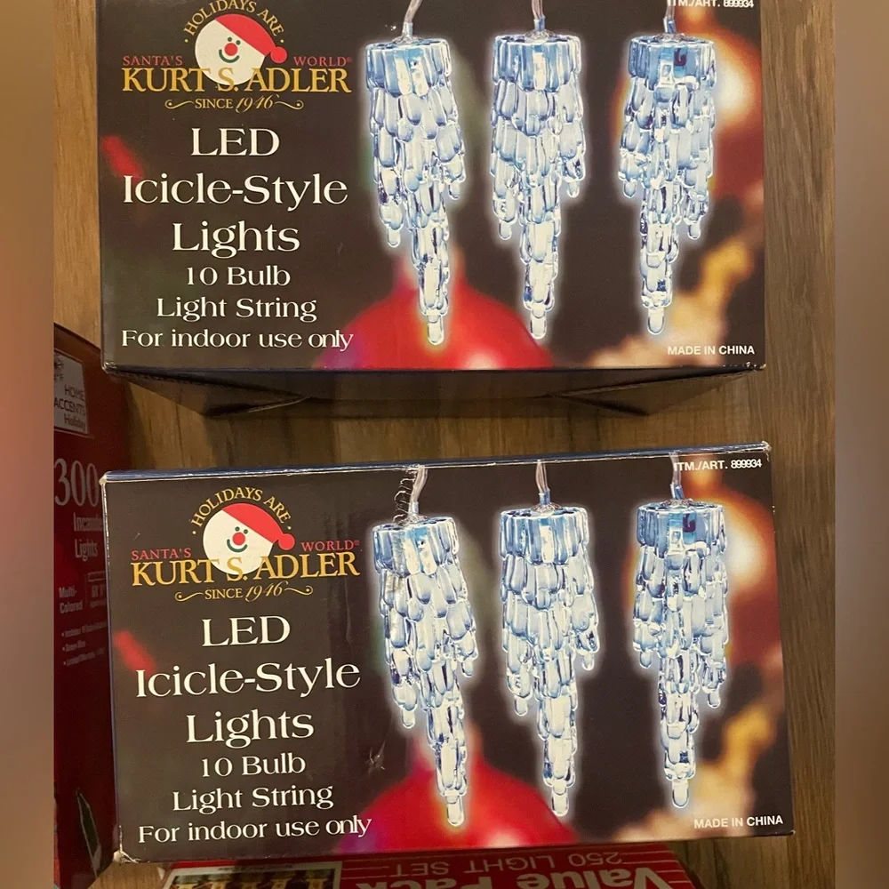 LED Icicle Style Lights Ice Light string